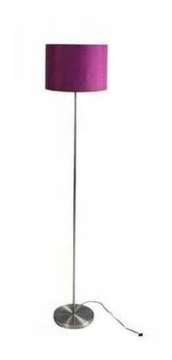 ColourMatch Satin Stick Floor Lamp - Purple Fizz